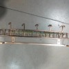 浴巾架 卫生间全铜浴巾架 厕所置物浴室架 仿古方形收纳架