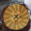 水果篮子 手工编织篮 仿藤收纳篮 多用途篮子